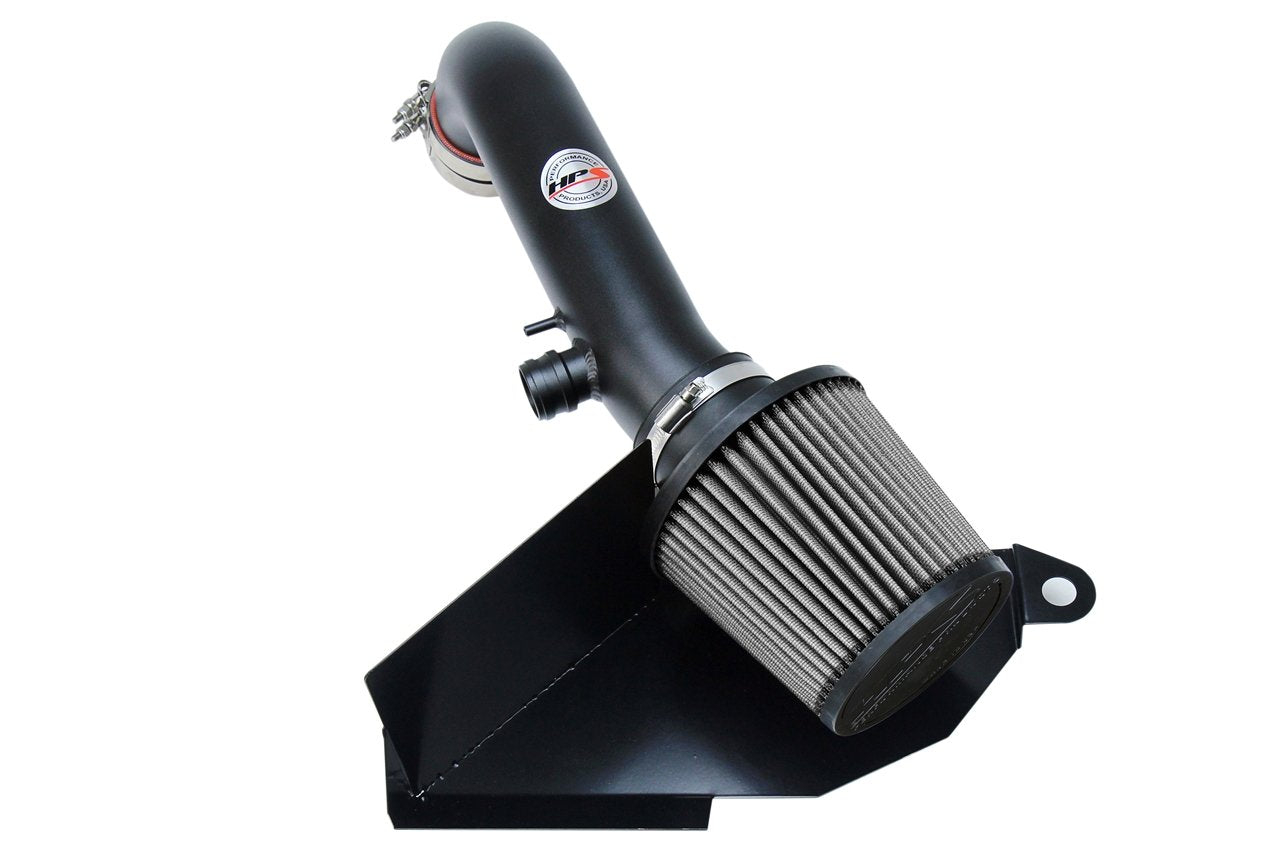 HPS Performance Products HPS Shortram Air Intake Kit 2015-2019 Volkswagen Golf 1.8T TSI Turbo, Includes Heat Shield, 827-577