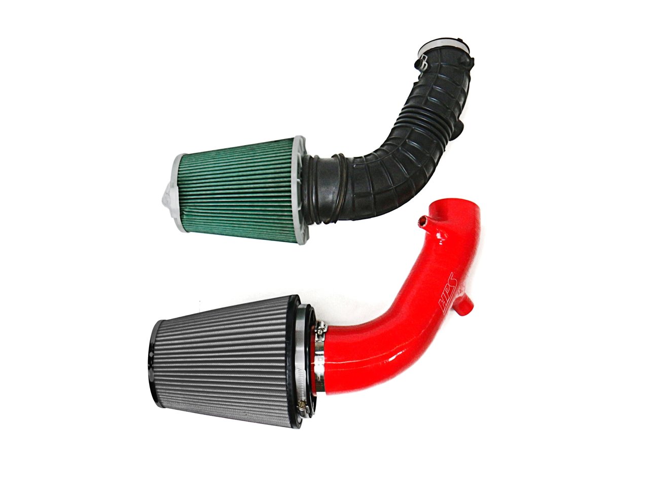 HPS Shortram Air Intake Kit 2004-2005 Honda S2000 AP2 2.2L Throttle Cable, Red