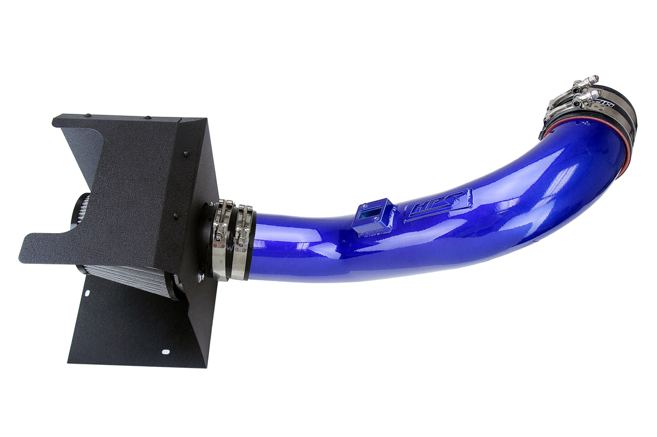HPS Performance HPS Cold Air Intake Kit with Heat Shield GMC 2017-2019 sierra 3500 HD 6.6L V8 Duramax Diesel Turbo L5P
