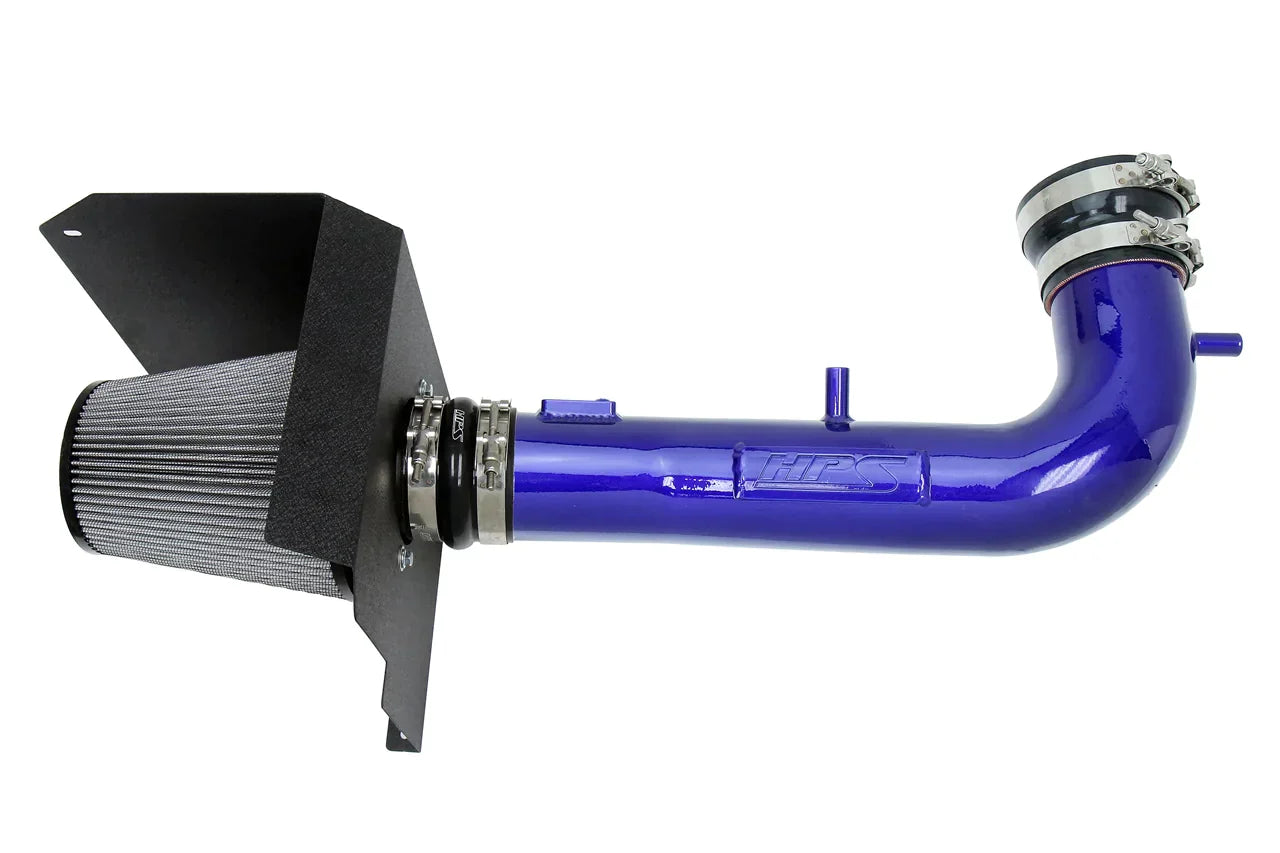 HPS Performance Air Intake Kit 2018-2020 Chevy Tahoe 6.2L V8, Includes Heat Shield, 827-707