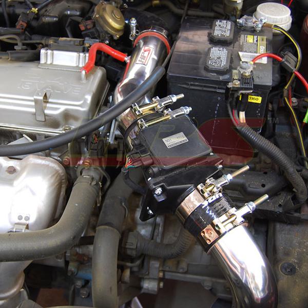 HPS Cold Air Intake Kit 2001-2003 Dodge Stratus R/T V6 3.0L, Converts to Shortram, Red