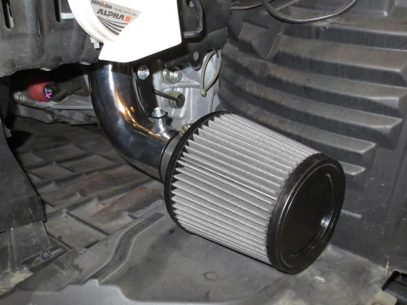 HPS Cold Air Intake Kit 2007-2013 Mazda Mazdaspeed 3 2.3L Turbo, Converts to Shortram, Polish