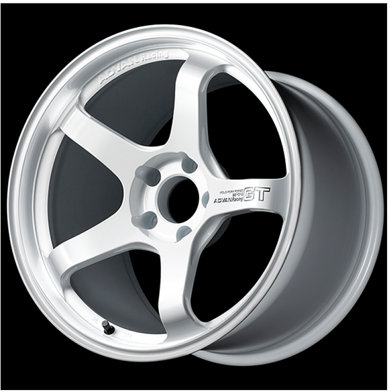 Advan GT Beyond 18X8.5 +45 5-112 Racing Titanium Black Wheel YAQB8H45MTB