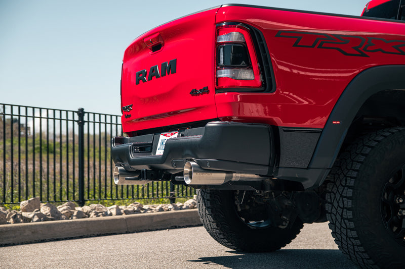 CORSA Performance Corsa 21-22 Dodge Ram TRX Crew Cab Xtreme Catback Exhaust Dual Rear Black Tip 21189BPC