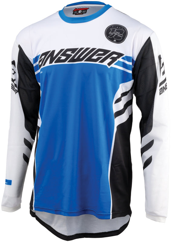 Answer 24 Arkon Nitrus Jersey Blue/Black/White Youth - XL 442618