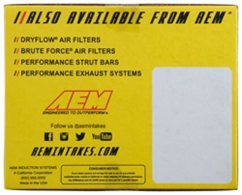 AEM Induction AEM 2015 Ford F-150 3.5L V8 Cold Air Intake System 21-8128DC