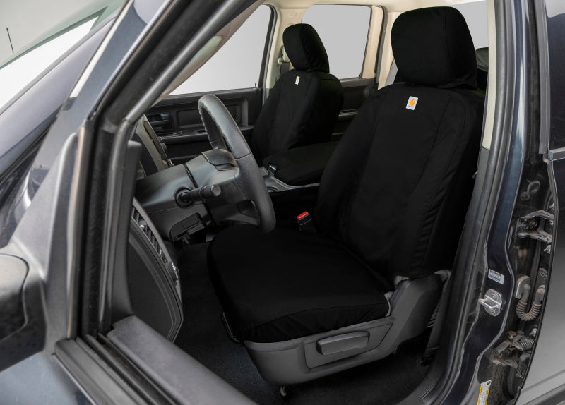 Covercraft 18-21 Honda Odyssey Carhartt Super Dux SeatSaver Custom Second Row Seat Covers - Black SSC8496COBK