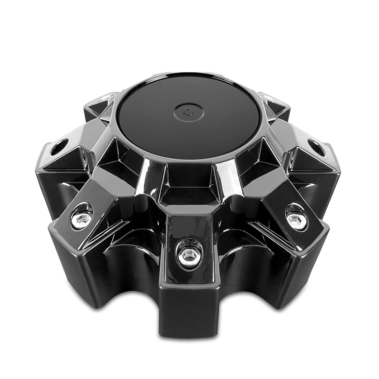 HD Off-Road - Off-Road Satin Black Trailer Wheel Center Caps