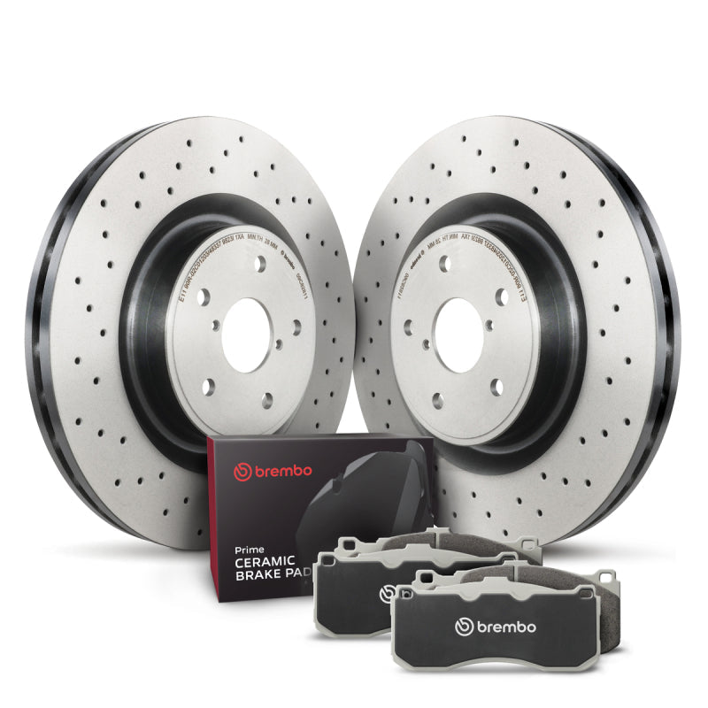 Brembo OE 03-06 Dodge Sprinter 2500/Sprinter 3500 Front Disc Brake Kit KT00B29