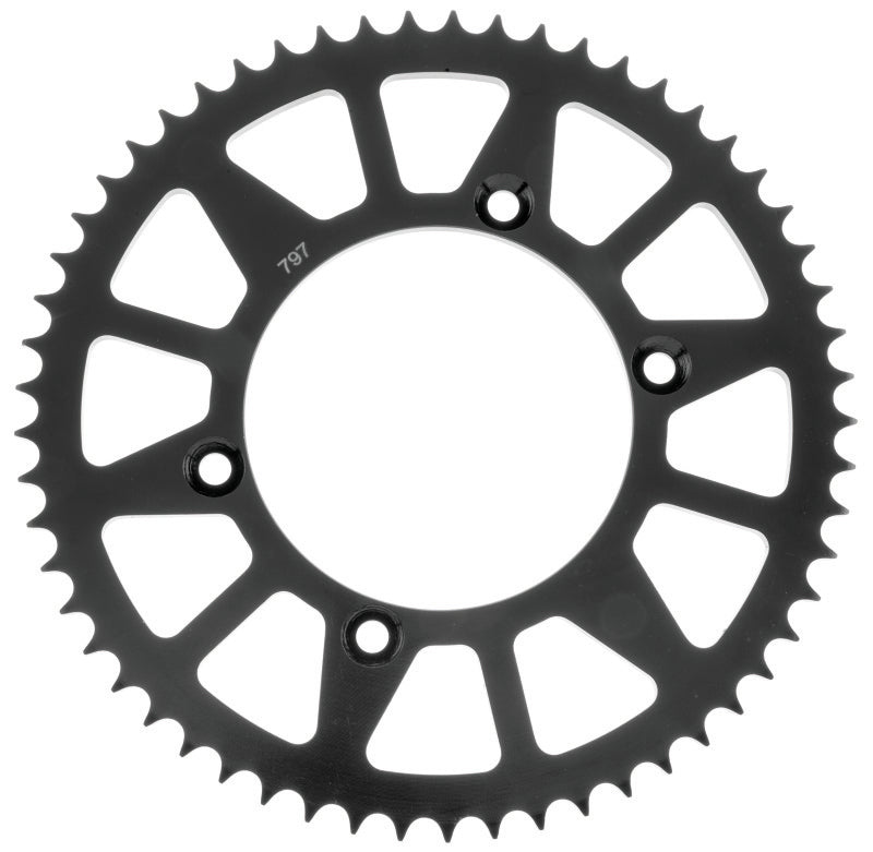 BikeMaster Suzuki Rear Steel Sprocket 428 52T - Black 965056