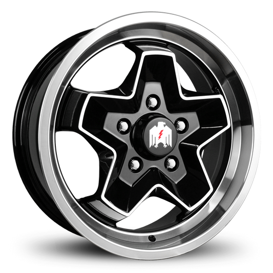 Klassik Rader 944 CC 17x7 +40 5x130mm Gloss Black/Machined Face