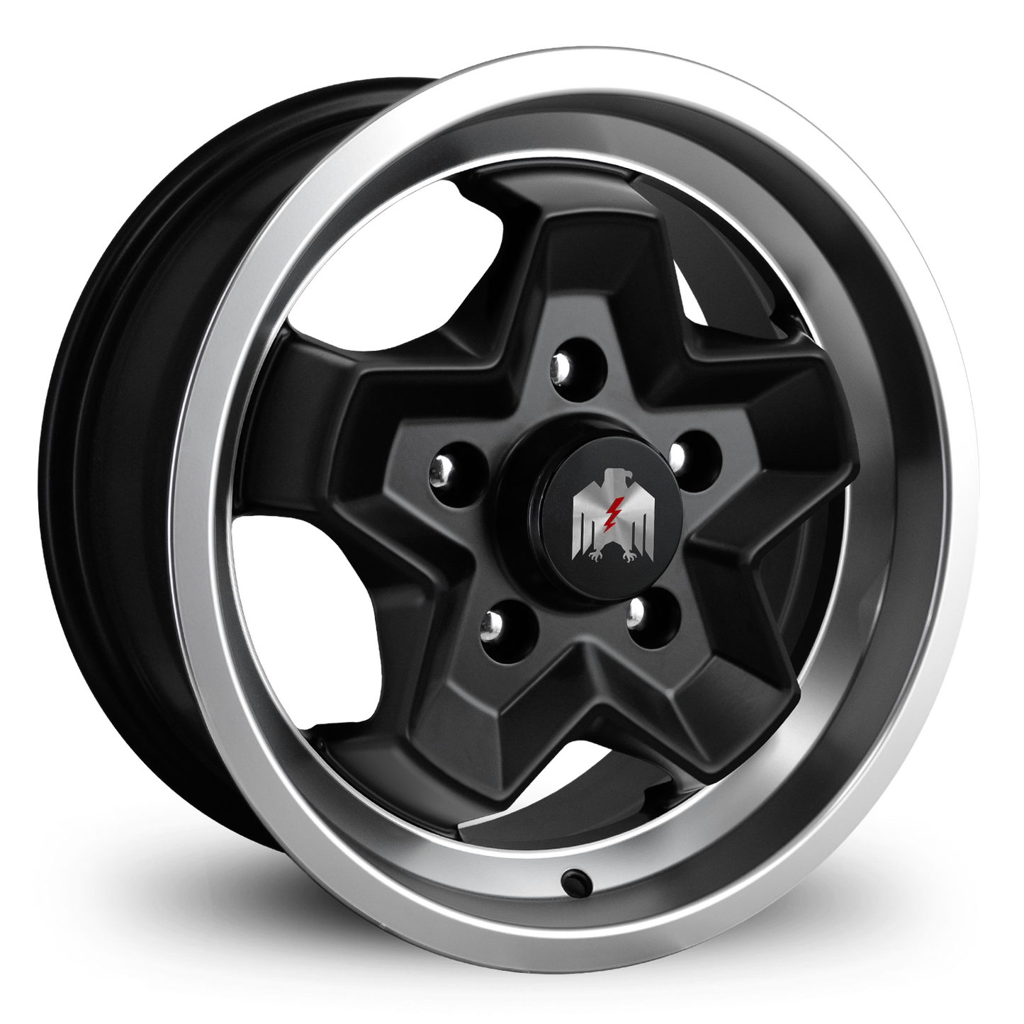 Klassik Rader 944 CC 15x7 +40 4x130mm Satin Black/Machined Lip