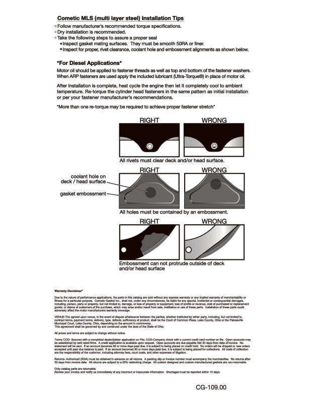 Cometic Gasket Cometic BMC 1275 A-Series .080in MLS Cylinder Head Gasket - 74mm Bore C4148-080