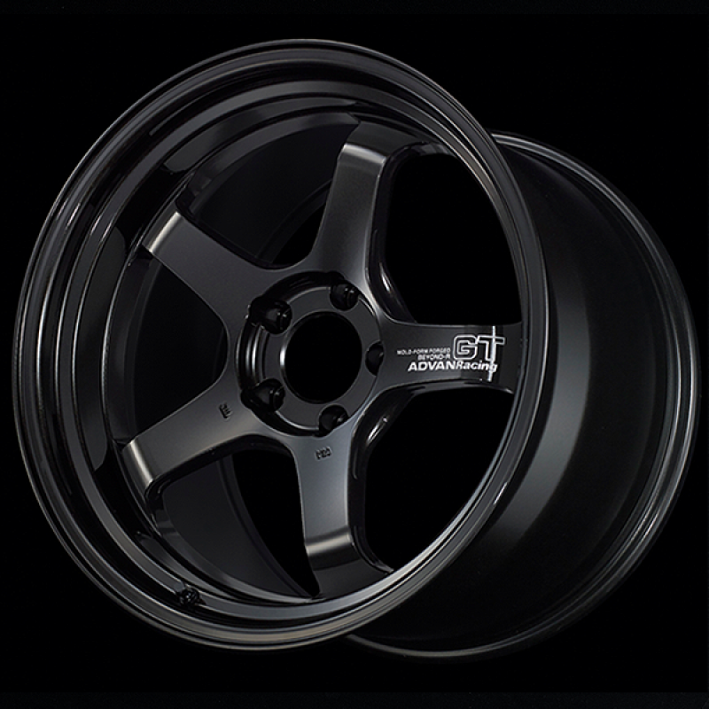 Advan GT Beyond-R 18X9.5 / +45 Offset / 5x114.3 BC / 73mm Bore / Racing Titanium Black YAQC8J45ETB