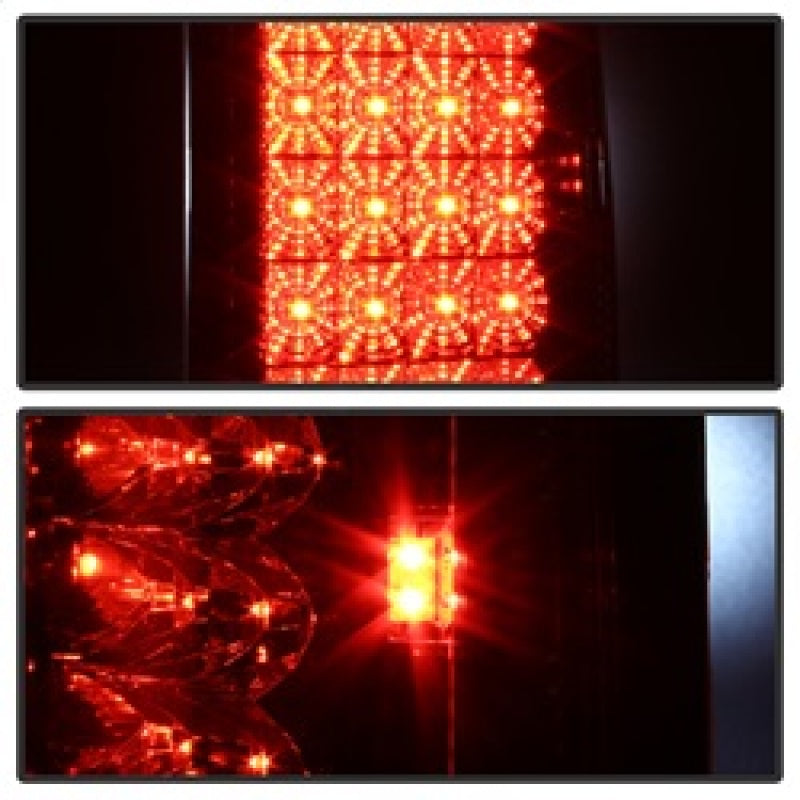 Spyder Dodge Ram 07-08 1500/Ram 07-09 2500/3500 LED Tail Lights Red Clear ALT-YD-DRAM06-LED-RC 5002631