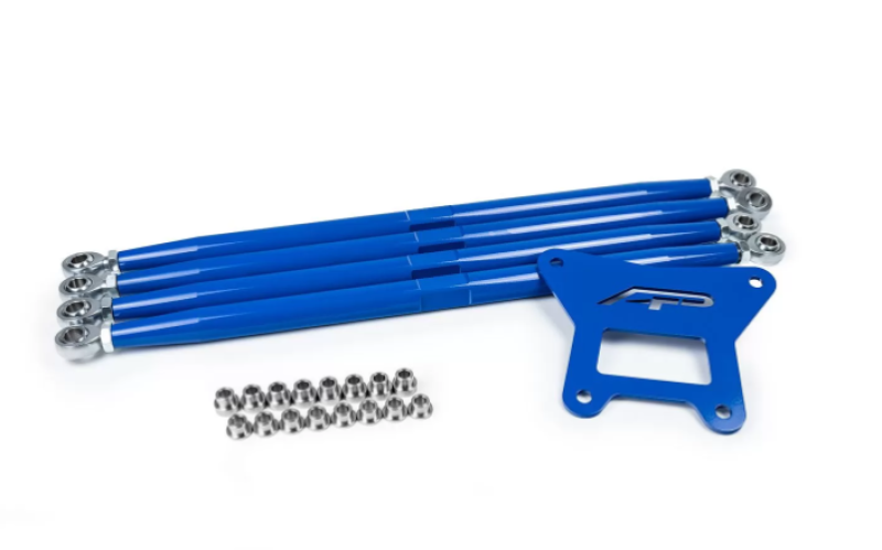 Agency Power 18-21 Polaris RZR Turbo S Blue Adjustable Rear Arms AP-RZRTS-200-BL