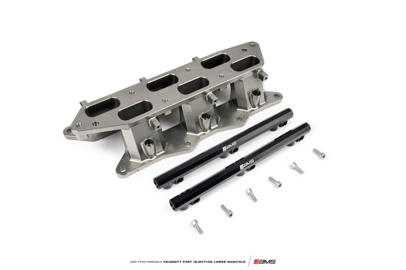 AMS Performance Infiniti Q50/Q60 Port Injection Lower Manifold - Gunmetal ALP.28.08.0002-2