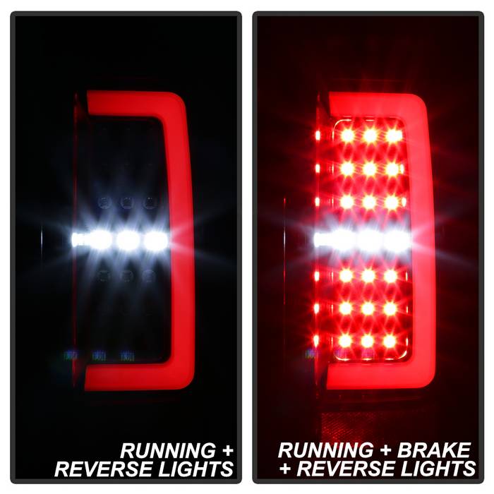 Spyder Chevy Colorado 2015-2017 Light Bar LED Tail Lights - Black Smoke ALT-YD-CCO15-LED-BSM 5085252