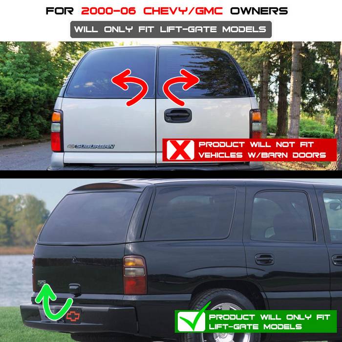 Spyder Chevy Suburban/Tahoe 1500/2500 00-06 Euro Style Tail Lights Smoke ALT-YD-CD00-SM 5001573