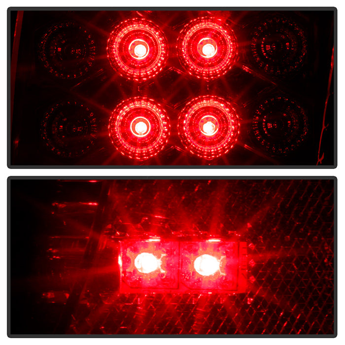 Spyder Honda Civic 96-98 4Dr LED Tail Lights Red Smoke ALT-YD-HC96-4D-LED-RS 5005038
