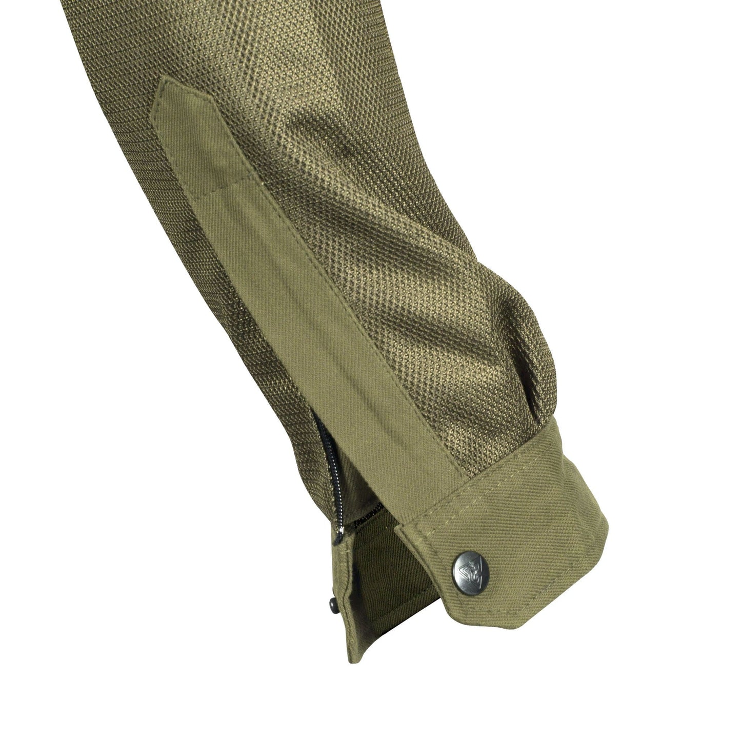 Protective Summer Mesh Shirt for Women - Army Green Solid