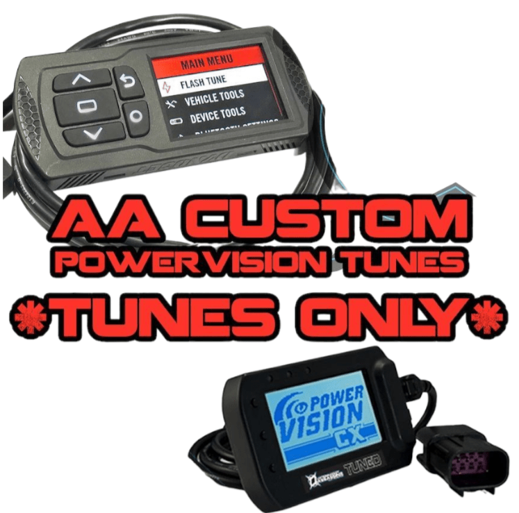 AA Custom Tunes for Power Vision for RZR Pro XP / Turbo R / Pro S