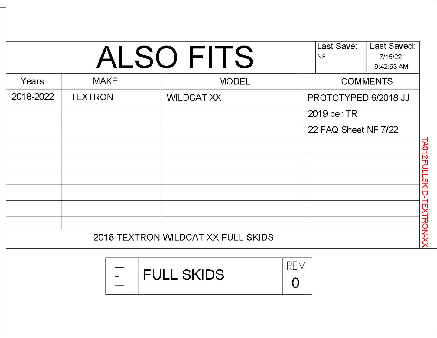 Trail Armor Full Skids with Slider Nerfs Off Road Steel Rock Sliders for 2018-22 Textron Wildcat XX