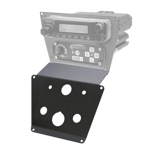 Lower Accessory Panel for Polaris RZR PRO XP RZR Turbo R and RZR PRO R Dash Mount Radio and Intercom - Rockford Fosgate