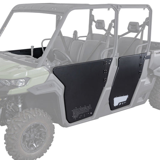 Kemimoto UTV Aluminum Half Doors Defender MAX 2017-2019