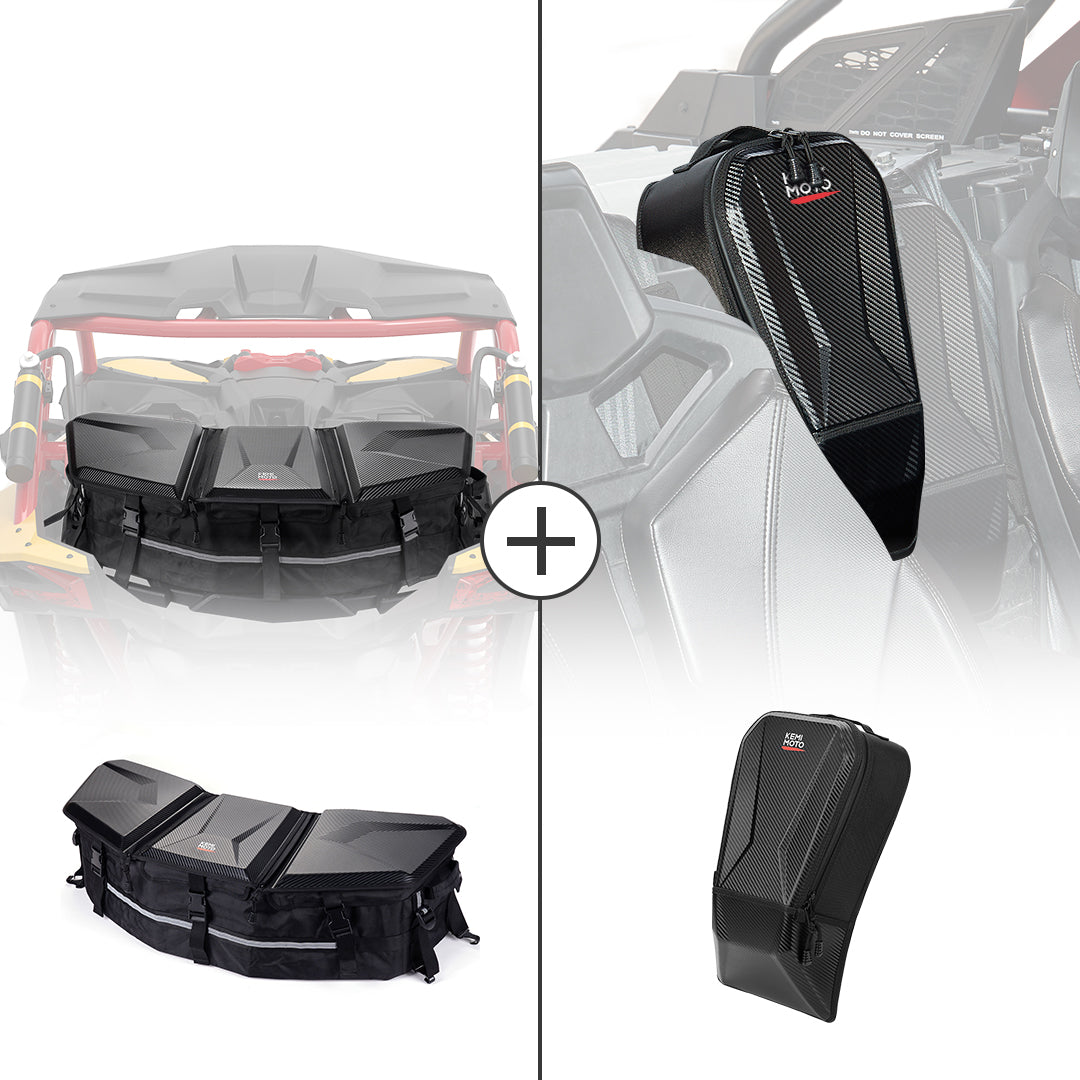 Kemimoto Center & Rear Storage Bag Maverick X3
