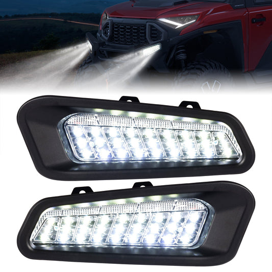 Kemimoto Front Brushguard Auxiliary Lights Polaris Ranger XD 1500 / CR