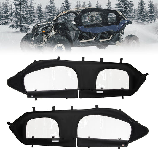 Kemimoto Upgraded Soft Cab Enclosure Doors Maverick X3 MAX