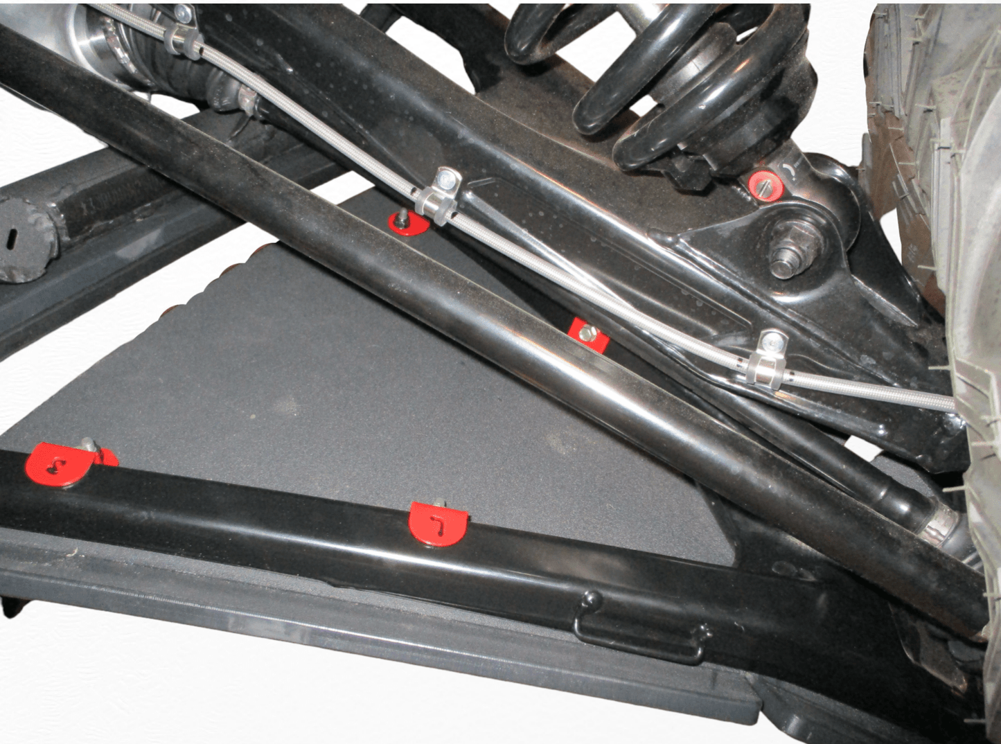 Trail Armor Front A Arm Guards for 2017+ Can-Am Maverick X3 72"