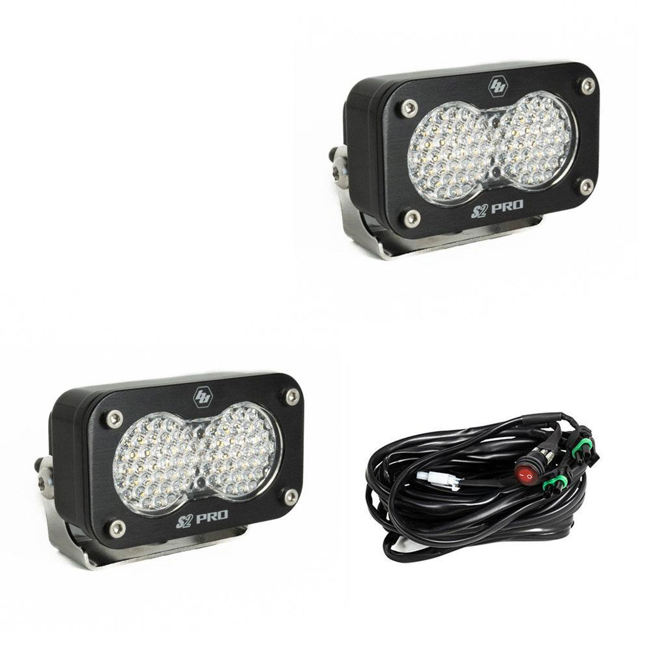 Baja Designs S2 Pro LED Light Pods - Clear