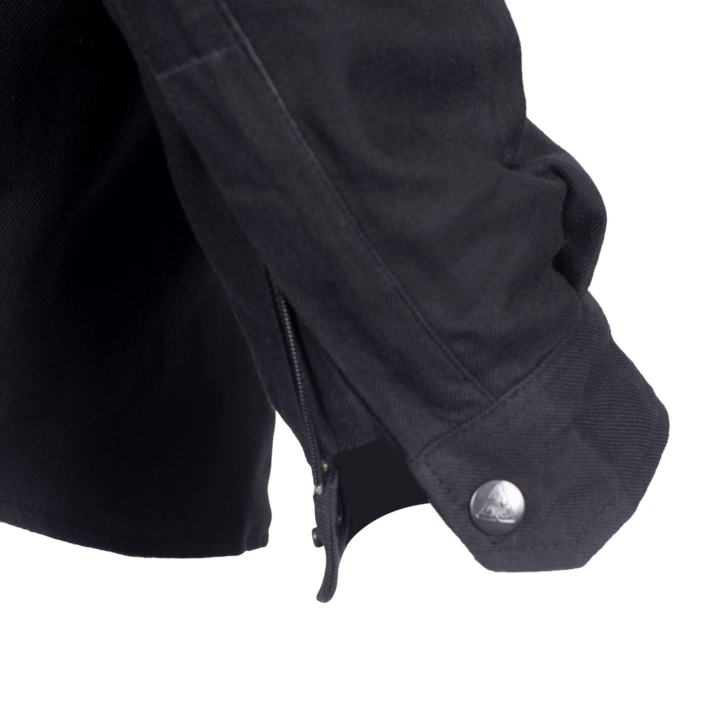 Protective Flannel Shirt - Black Solid