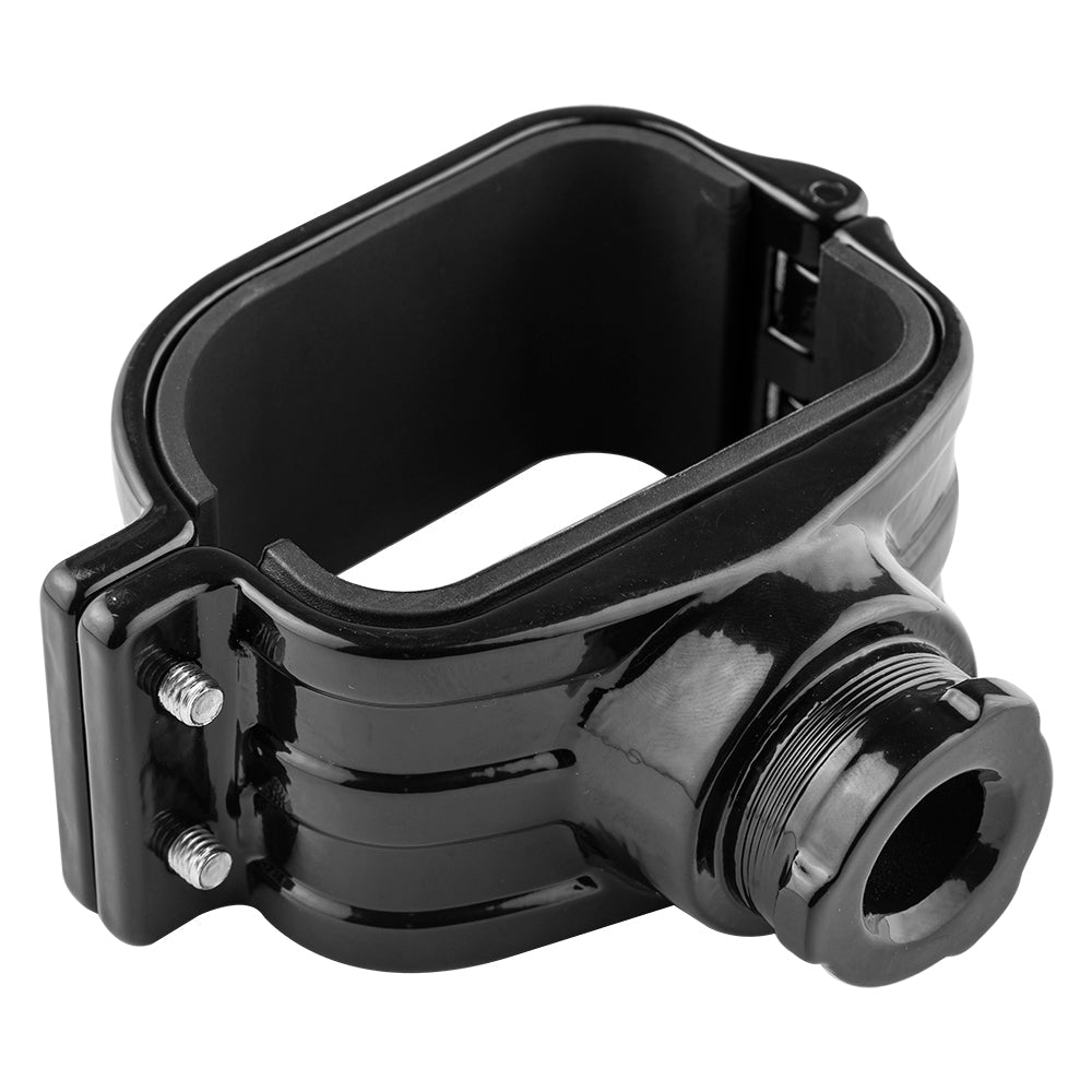 Bronco 6th Gen Roll Bar Audio Bundle – 8" Marine Tower Speakers with RGB LED Lights and OEM Roll Bar Mounting Clamps