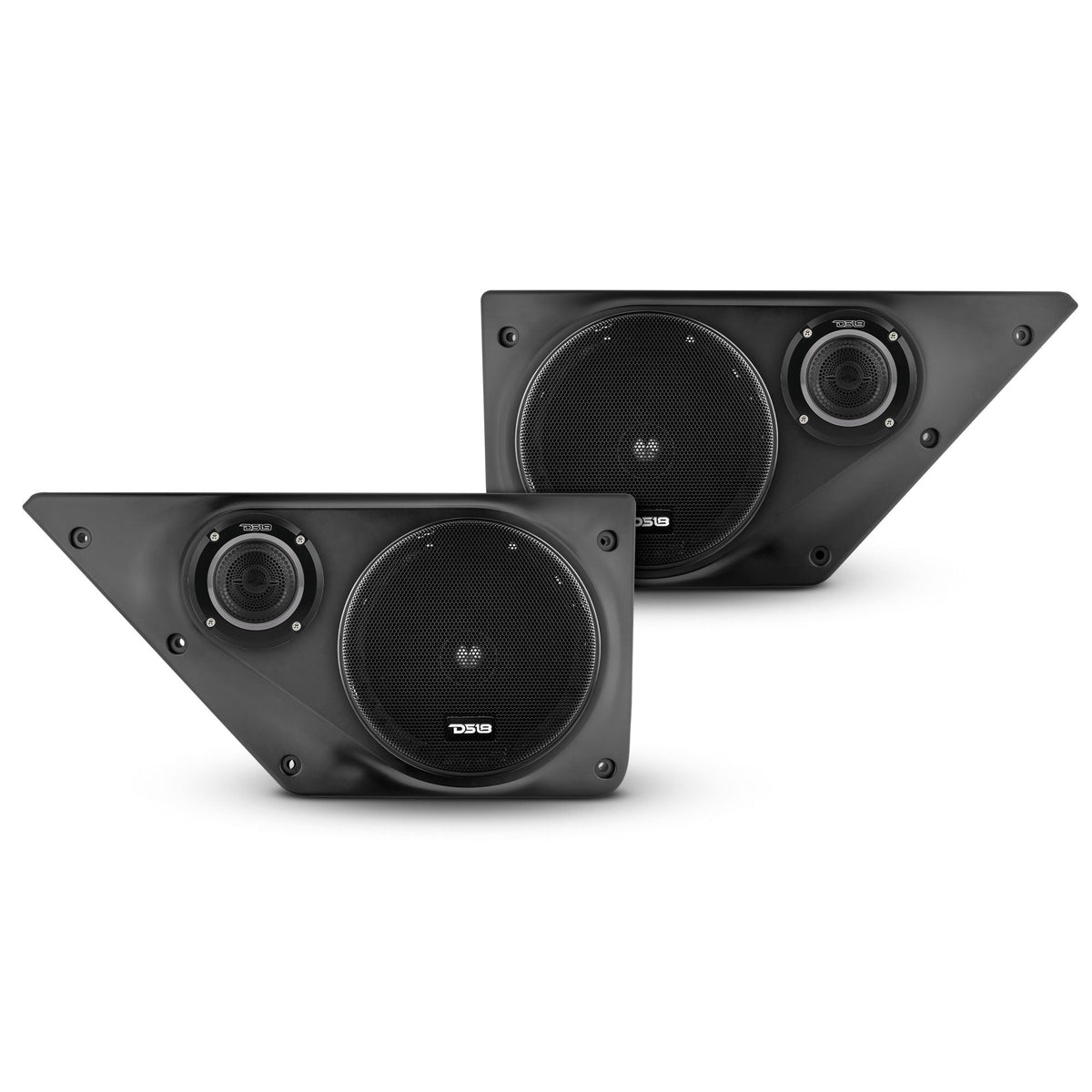 Bronco 6th Gen Front Door Panels Loaded – Dual 6.5" Loudspeakers & 3.6" Hybrid Tweeters