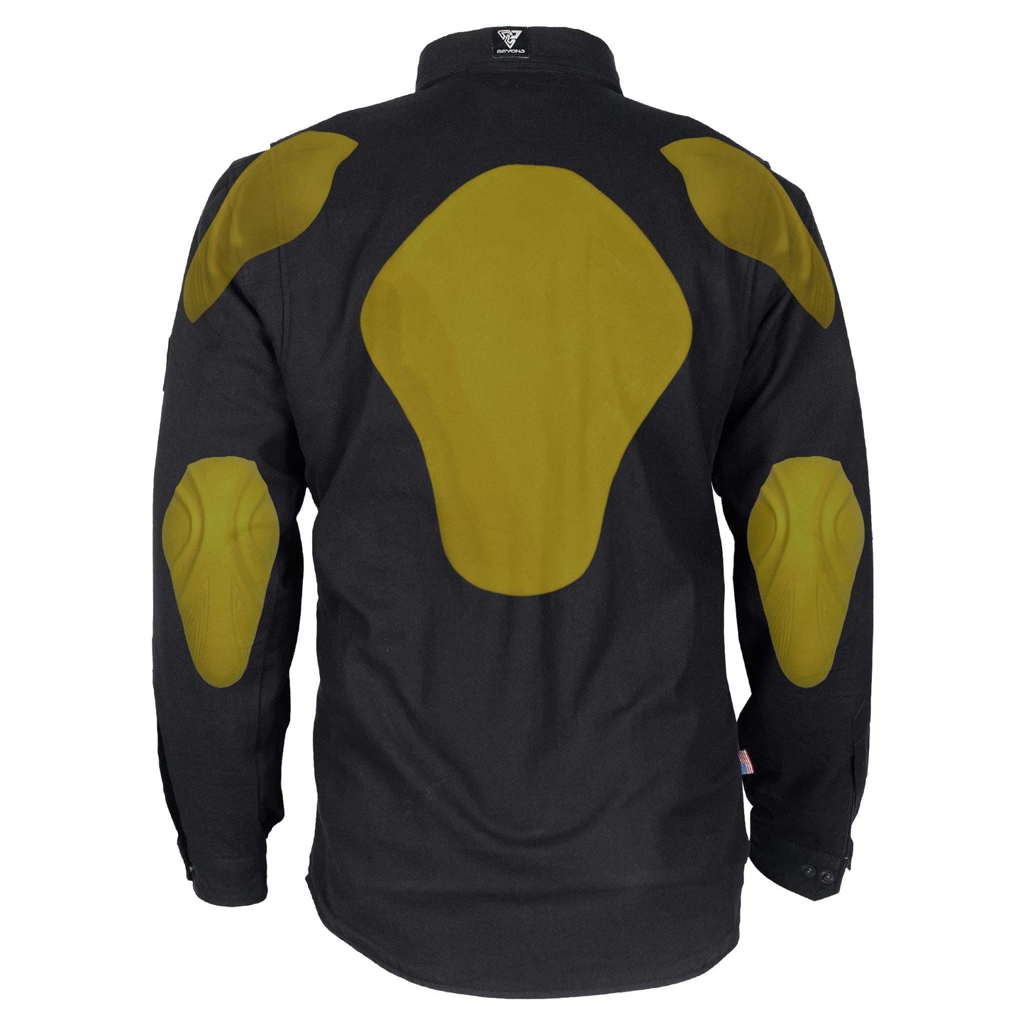 Protective Flannel Shirt - Black Solid