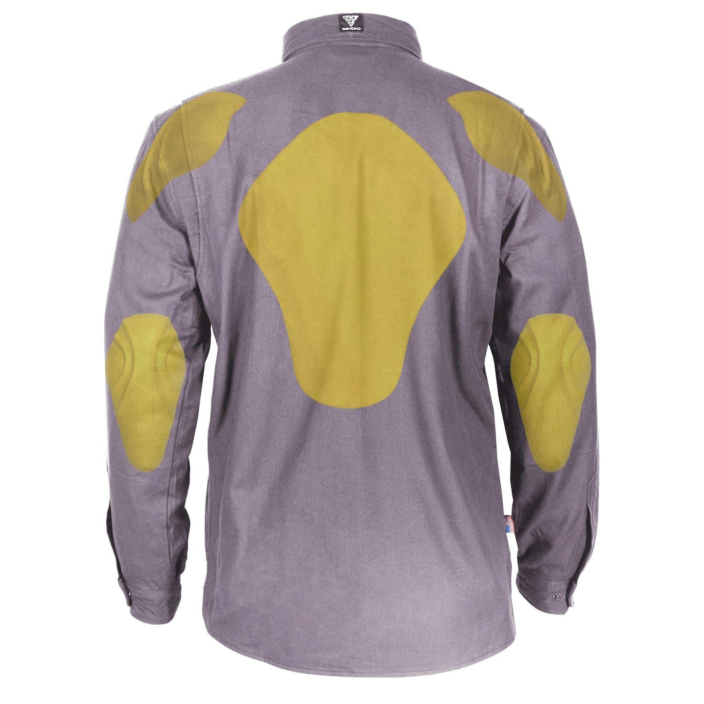 Protective Flannel Shirt - Grey Solid