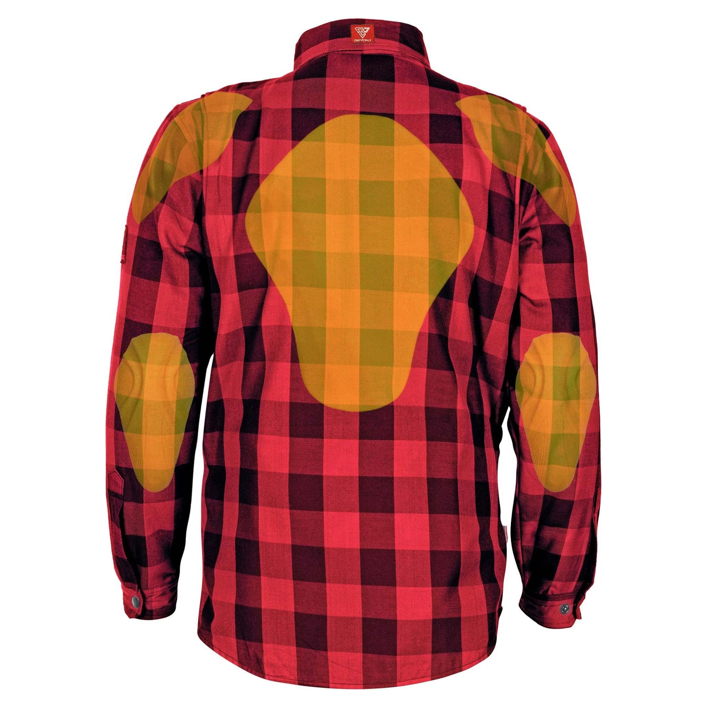 Protective Flannel Shirt - Red Checkered