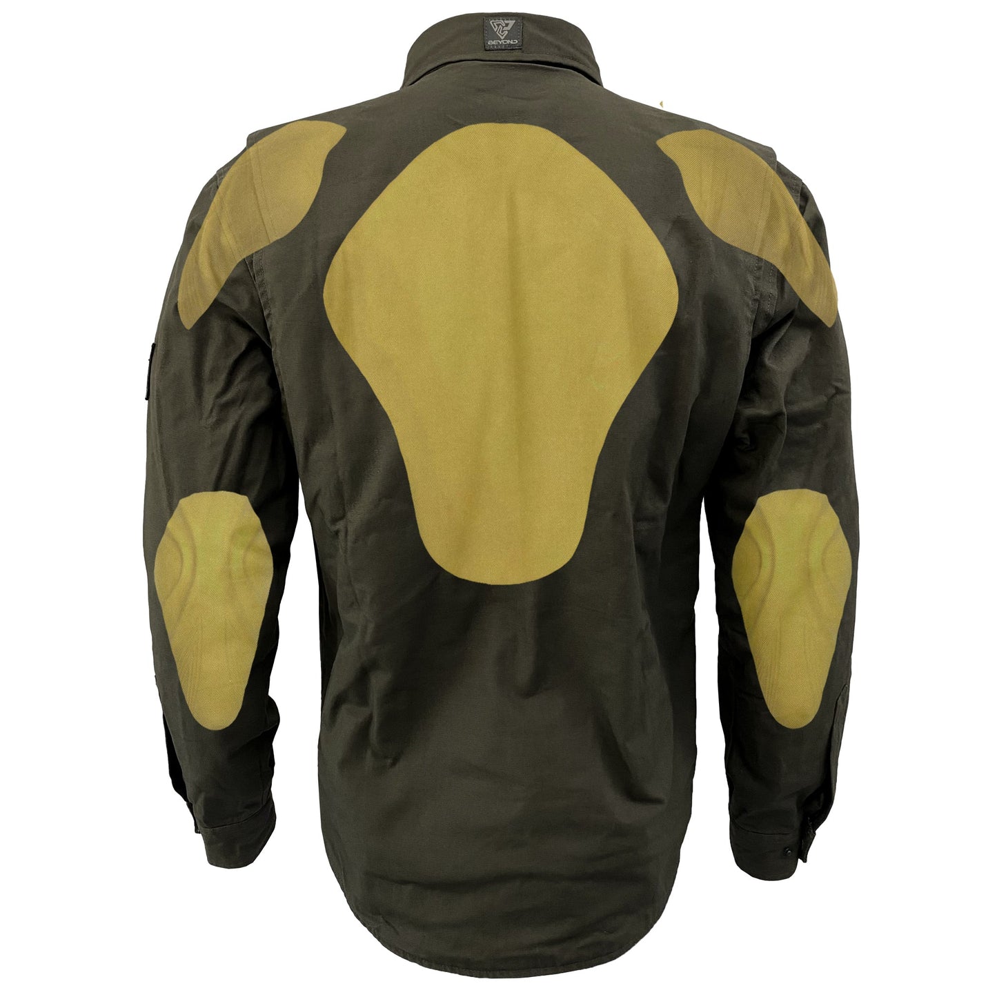 Protective Canvas Jacket for Men - Army Green