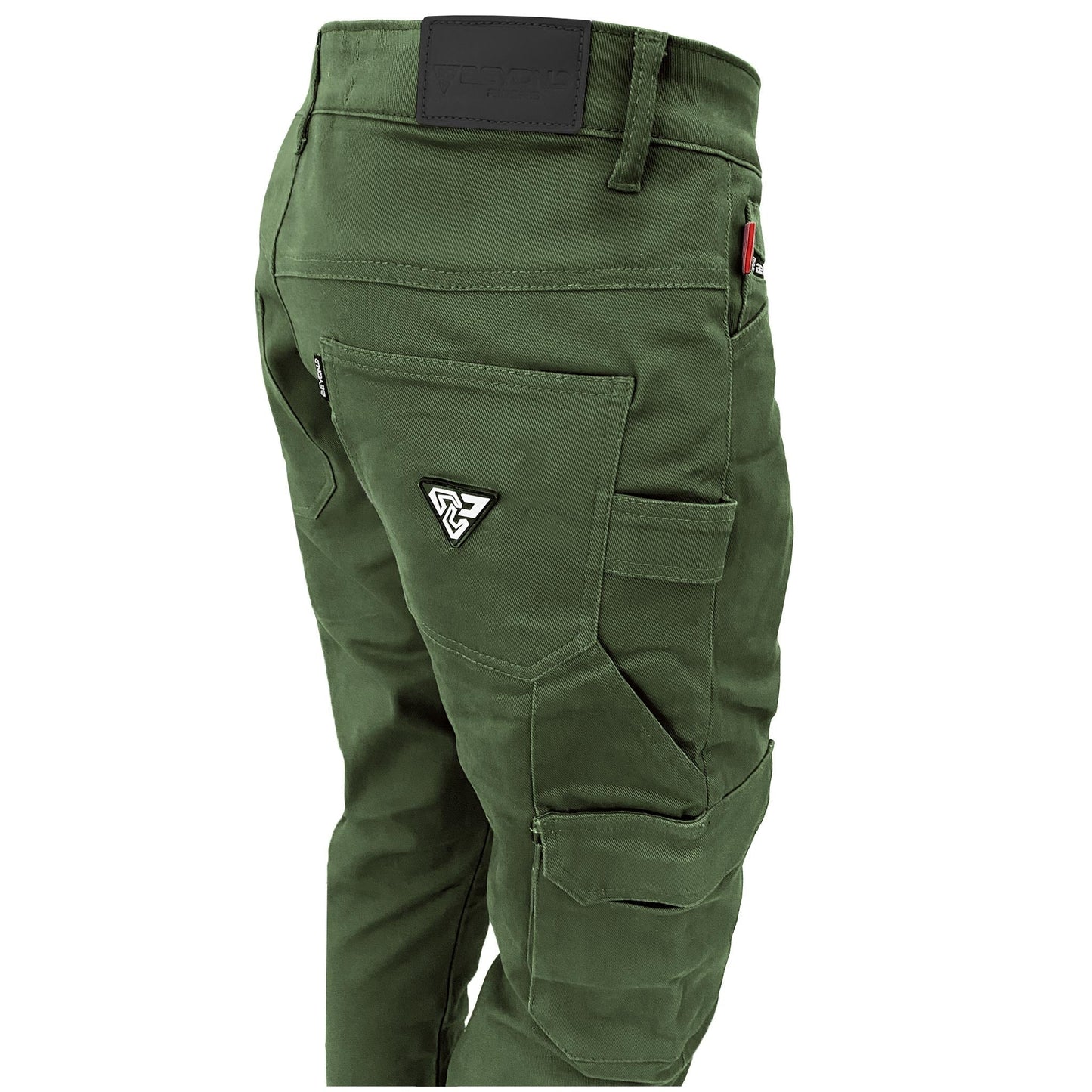 Cargo Pants Straight Fit - Army Green
