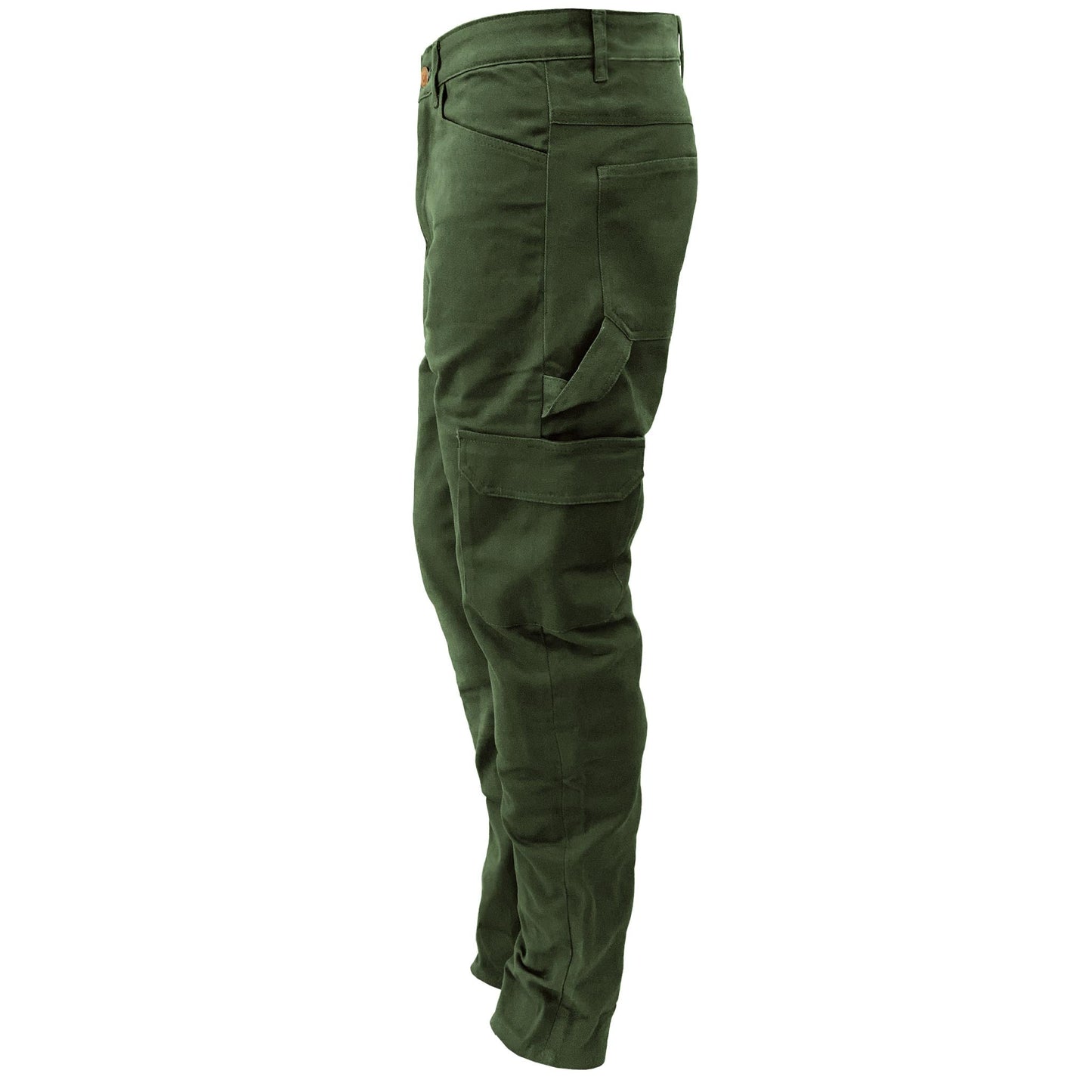Cargo Pants Straight Fit - Army Green