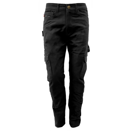Cargo Pants Straight Fit - Black