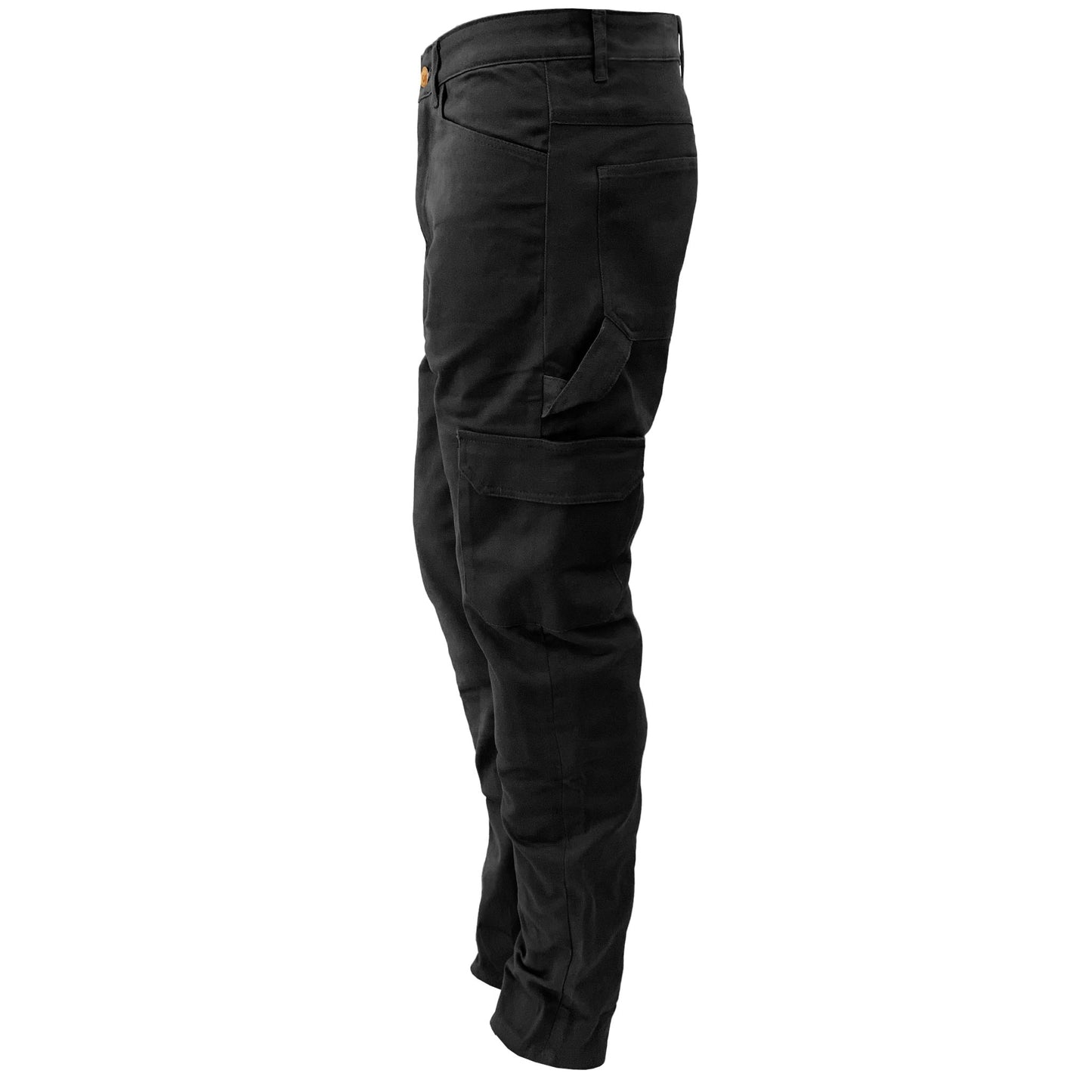 Cargo Pants Straight Fit - Black
