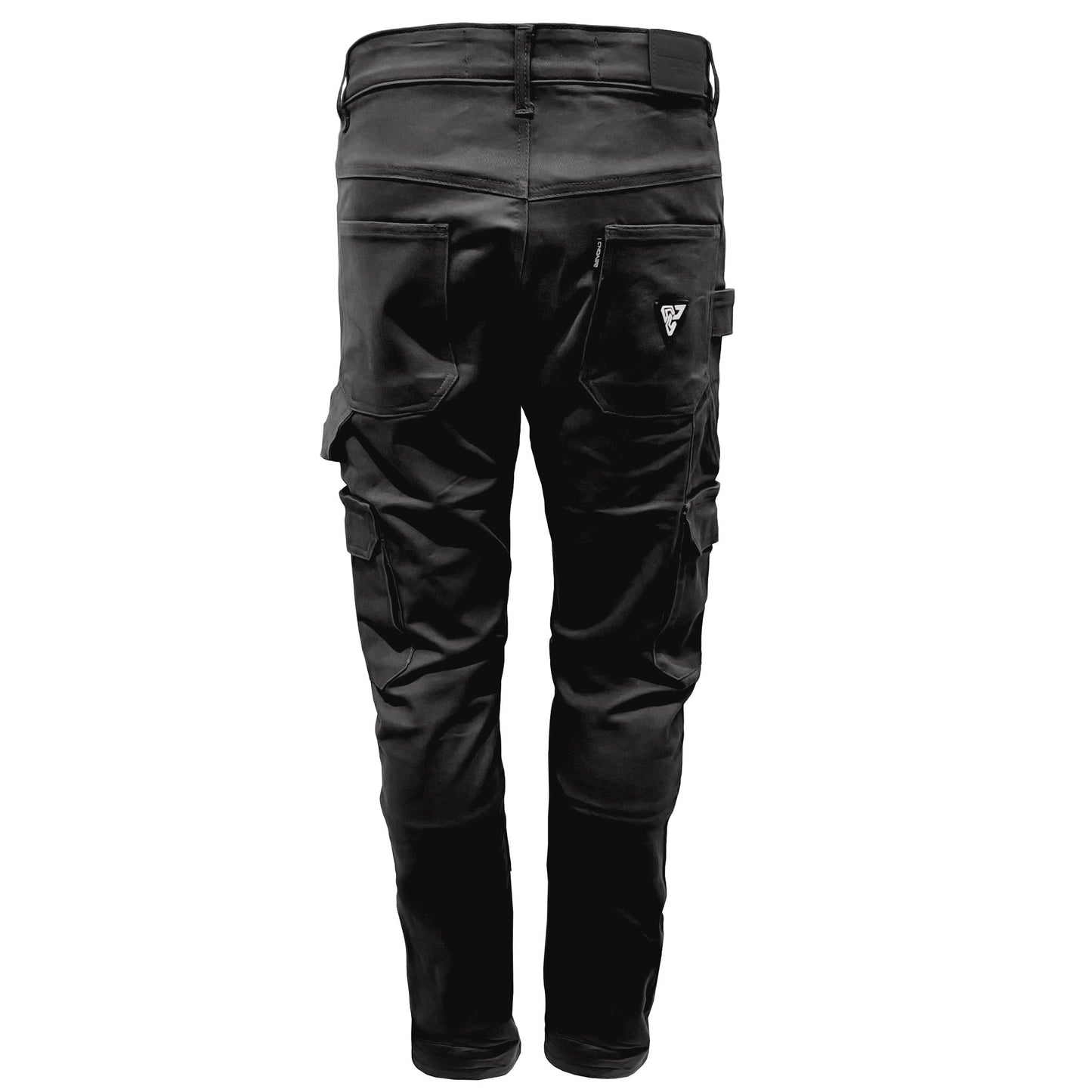 Cargo Pants Straight Fit - Black