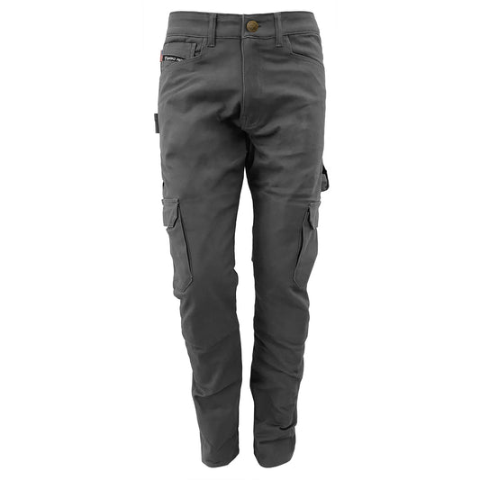Cargo Pants Straight Fit - Gray