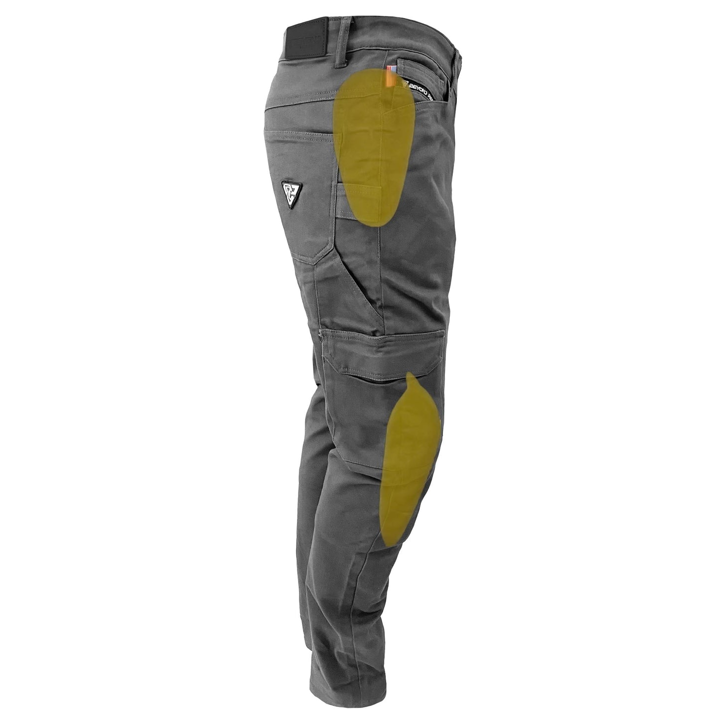 Cargo Pants Straight Fit - Gray
