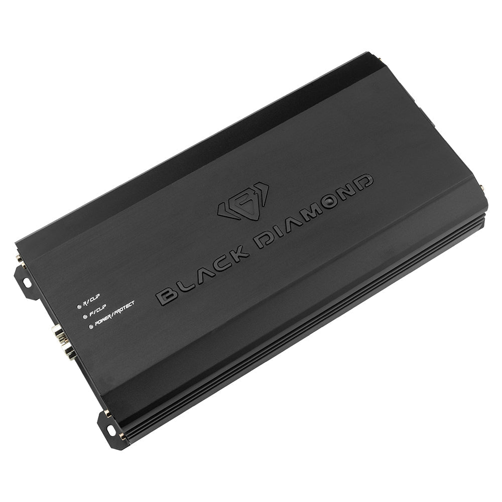 Black Diamond Class D 4-Channel Full Range Amplifier | 400W RMS X 4 at 4-Ohm