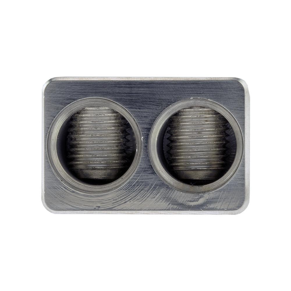 Dual 1/0-GA to 1/0-GA Amp Input Reducers with Offset Stub